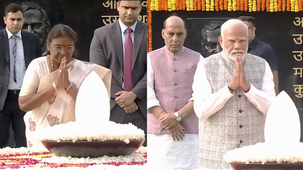 President Murmu, PM Modi pay tributes to Vajpayee on death anniversary