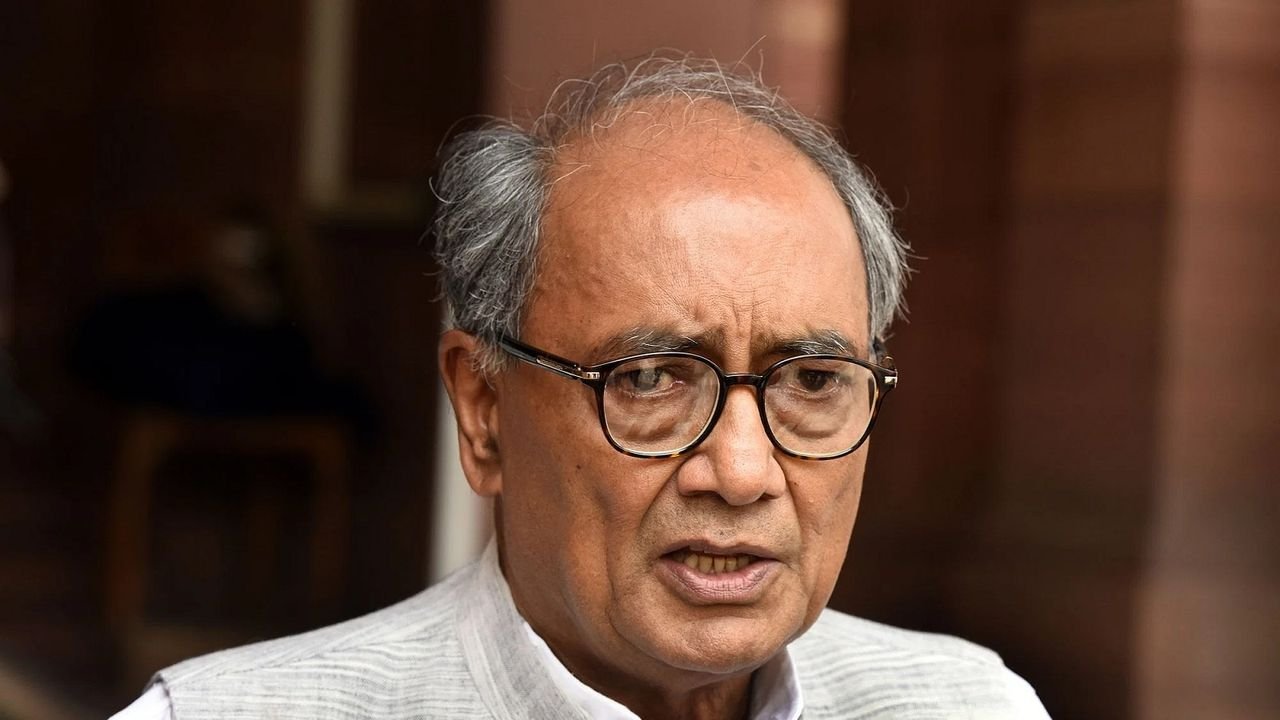 After Congress’ Haryana debacle, Digvijaya Singh raises questions over EVMs