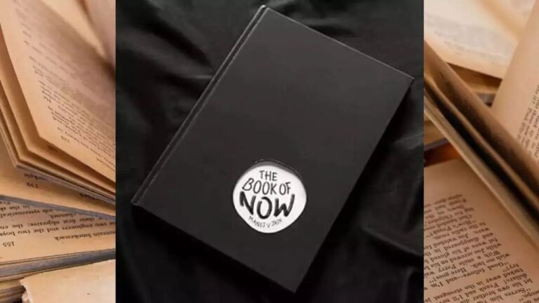 Manoj V Jain comes out with new book 'The Book of Now'