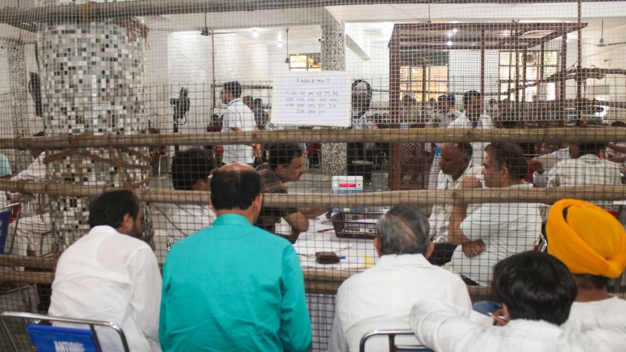 Allegations of slowdown in updating Haryana results 'ill founded': EC tells Congress 1 Allegations of slowdown in updating Haryana results 'ill founded': EC tells Congress