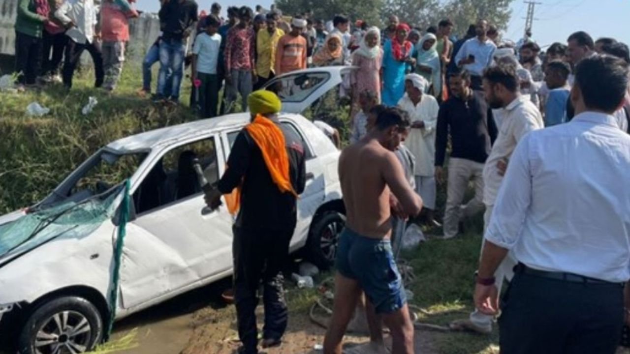 7 dead, child missing after car falls into canal near Kaithal, Haryana