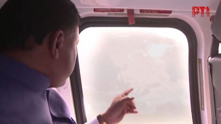 Odisha CM undertakes aerial survey of cyclone-hit areas 2 Odisha CM undertakes aerial survey of cyclone-hit areas