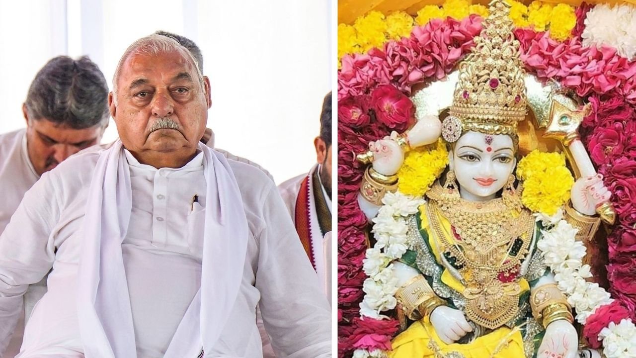 Hooda's aide offers prayers at Baglamukhi temple in Himachal