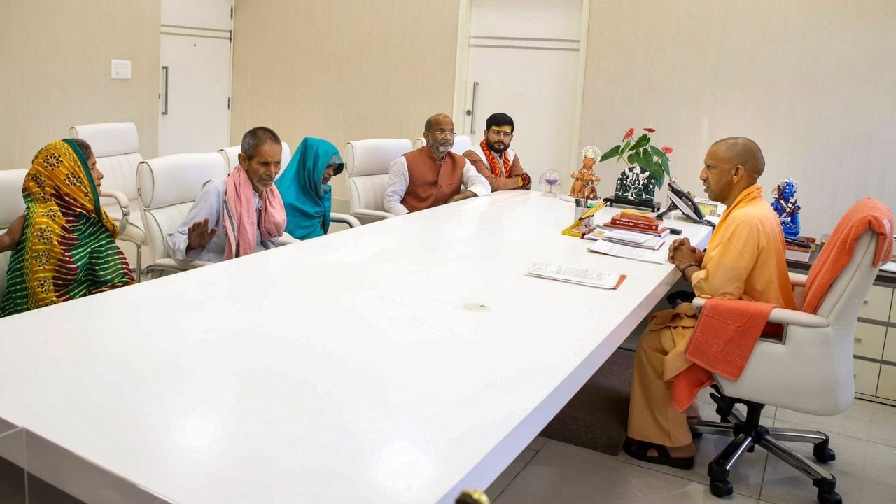 Bahraich violence: Adityanath meets victim's kin, says culprits will not be spared at any cost