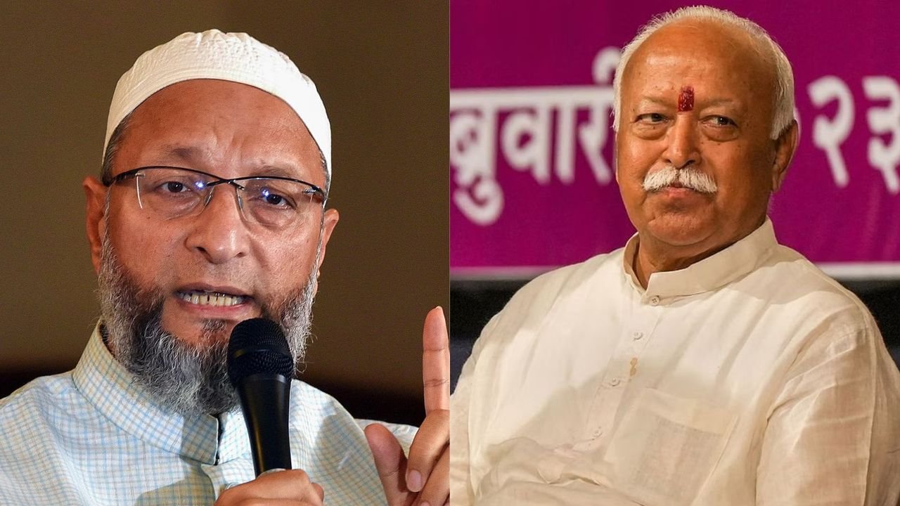 Owaisi attacks RSS chief Mohan Bhagwat for comments on Hindu unity