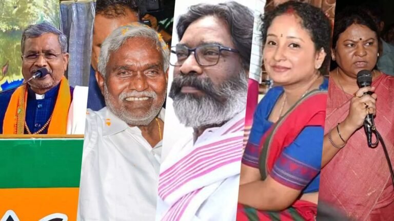 Jharkhand election results: JMM-led INDIA bloc leading in 46 seats 2 Jharkhand election results: JMM-led INDIA bloc leading in 46 seats