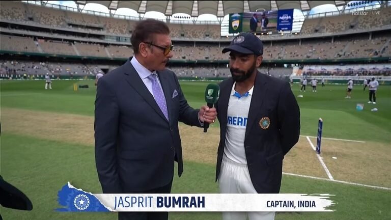 India win toss, opt to bat first in opening Test against Australia