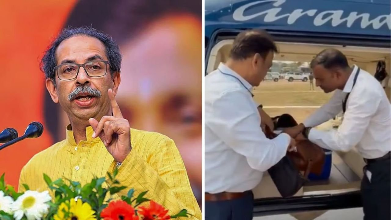Maharashtra polls: Uddhav claims officials checked his bag ahead of rally