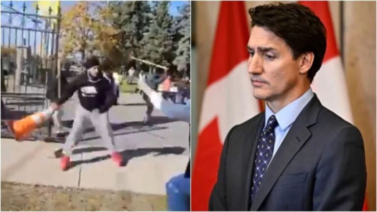 Justin Trudeau 'condemns' attack on Hindu temple in Canada's Brampton