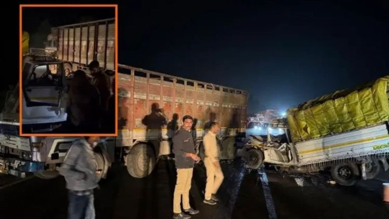 Four women killed, 16 injured in van-truck collision in Gujarat's Surendranagar 1 Four women killed, 16 injured in van-truck collision in Gujarat's Surendranagar