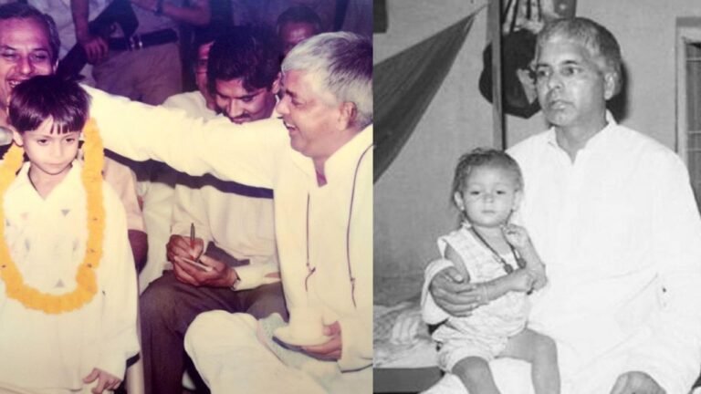 With Tejashwi away in J'khand, father Lalu pens birthday message