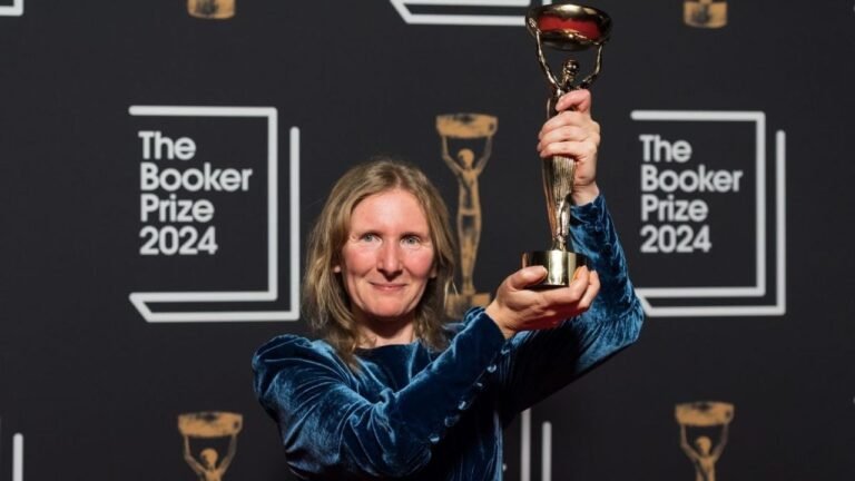 British author Samantha Harvey wins Booker Prize for space tale 'Orbital'
