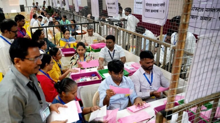 Maharashtra assembly polls: Mahayuti leads in 146 seats, MVA ahead in 132 8 Maharashtra assembly polls: Mahayuti leads in 146 seats, MVA ahead in 132