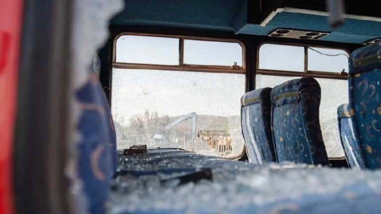 Bus carrying wedding procession falls into ditch in UP, 12 passengers injured 2 Bus carrying wedding procession falls into ditch in UP, 12 passengers injured