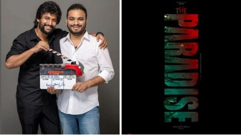 Nani, Srikanth Odela's film titled 'The Paradise'