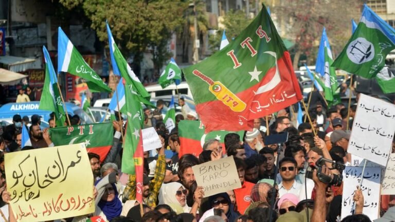 Security tightened ahead of planned protest by Imran Khan's party in Pakistan