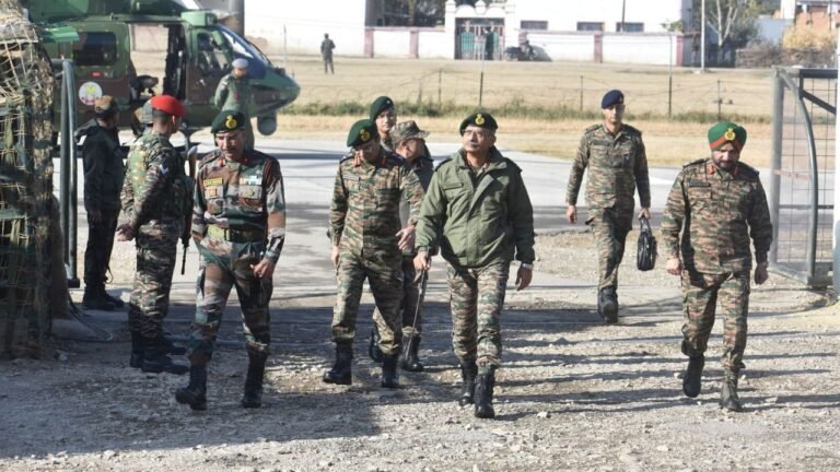 Northern Army commander reviews security situation in J-K's Kishtwar