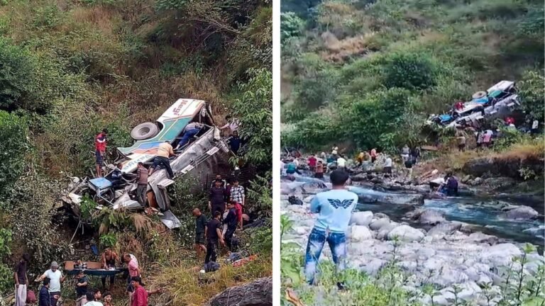 23 die as bus falls into deep gorge in Uttarakhand's Almora district