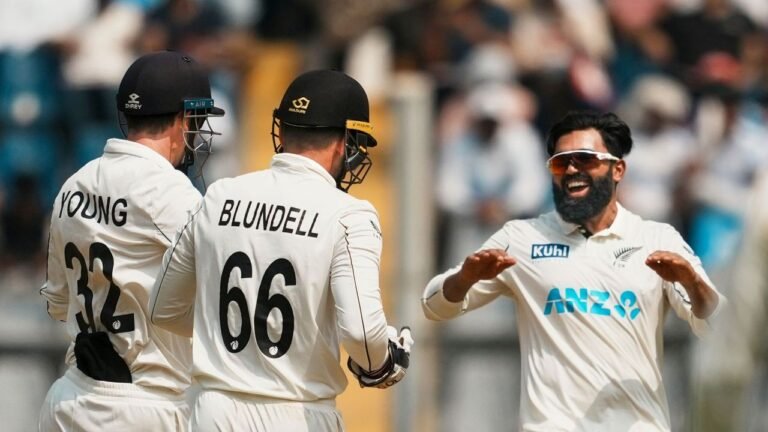 Scoreboard: 3rd Day of 3rd Test between India and New Zealand