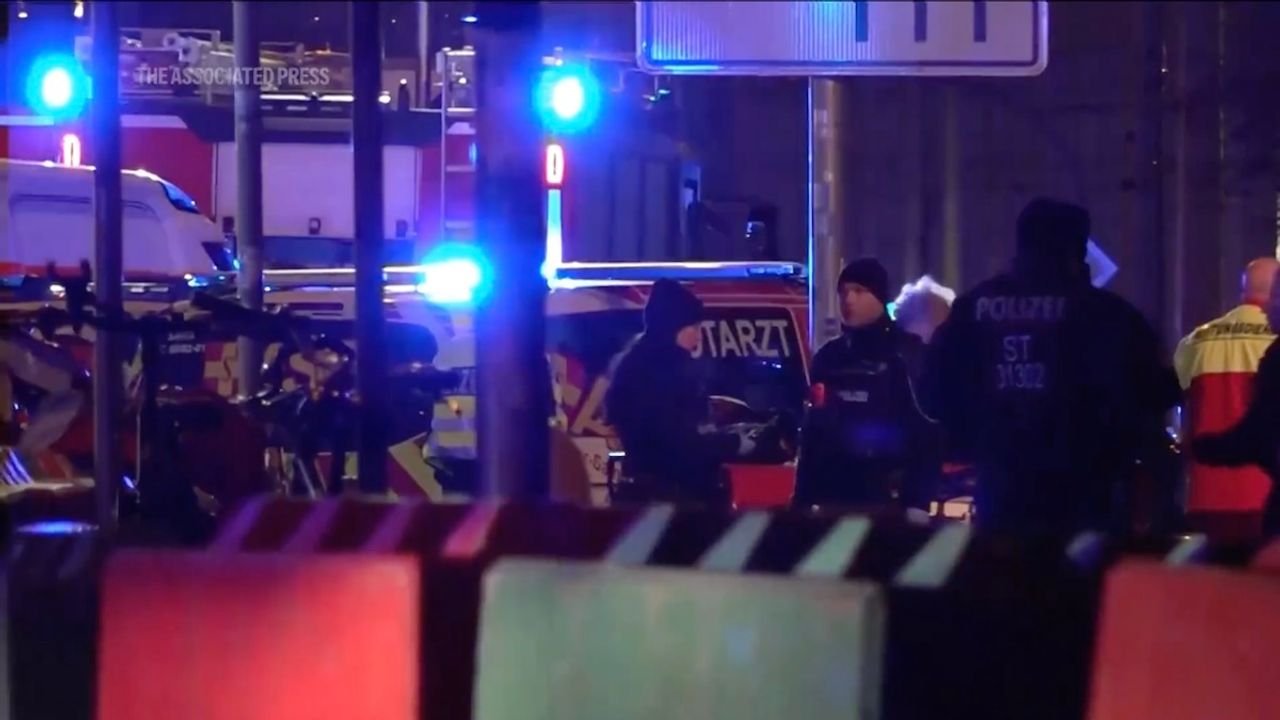 At least 2 dead, 60 injured in a suspected attack on German Christmas market 1 At least 2 dead, 60 injured in a suspected attack on German Christmas market