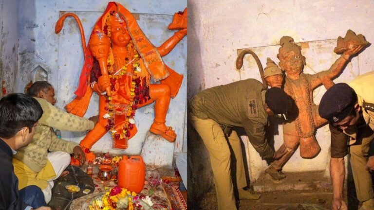 Days after its reopening, two damaged idols found inside Sambhal temple well 5 Days after its reopening, two damaged idols found inside Sambhal temple well
