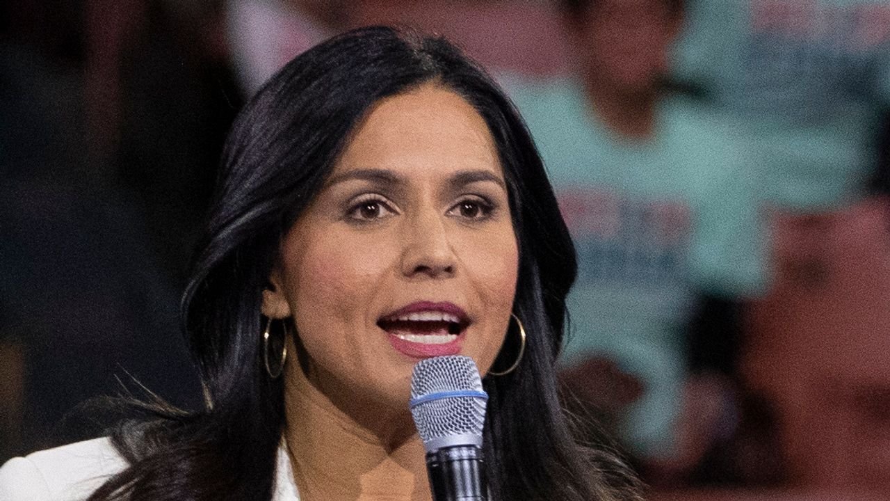 Tulsi Gabbard, Trump's pick for intel chief, supports him on Syria