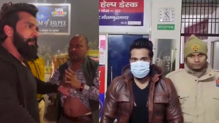 Noida: YouTuber Rajveer Shishodia arrested for assaulting man on road