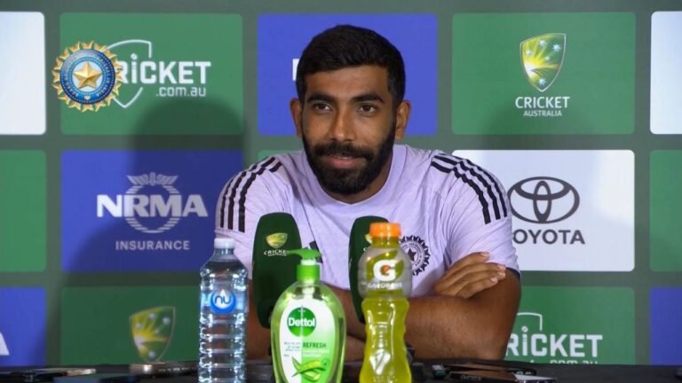 Indian team is in transition, it's my job to help others, says Jasprit Bumrah