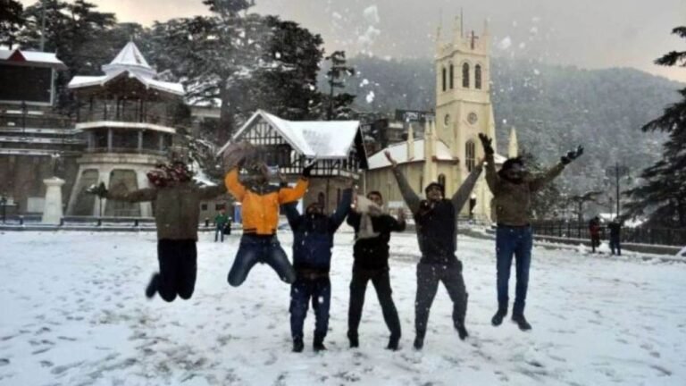 Shimla sees season's second light snowfall; tourism, farming sectors cheer 7 Shimla sees season's second light snowfall; tourism, farming sectors cheer