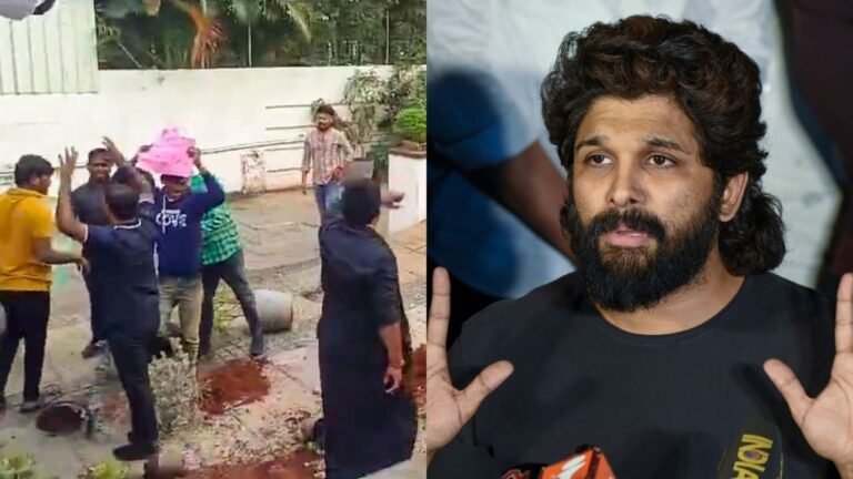 Security stepped up at actor Allu Arjun's home following vandalism; BRS attacks Cong govt