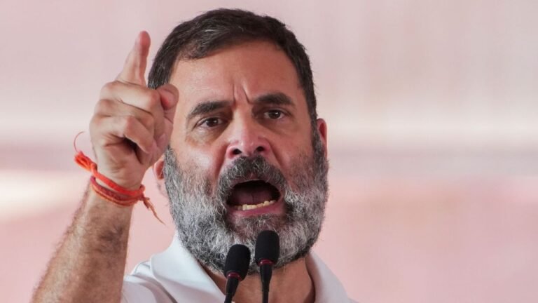 Rahul Gandhi slams govt over trade deficit touching all-time high