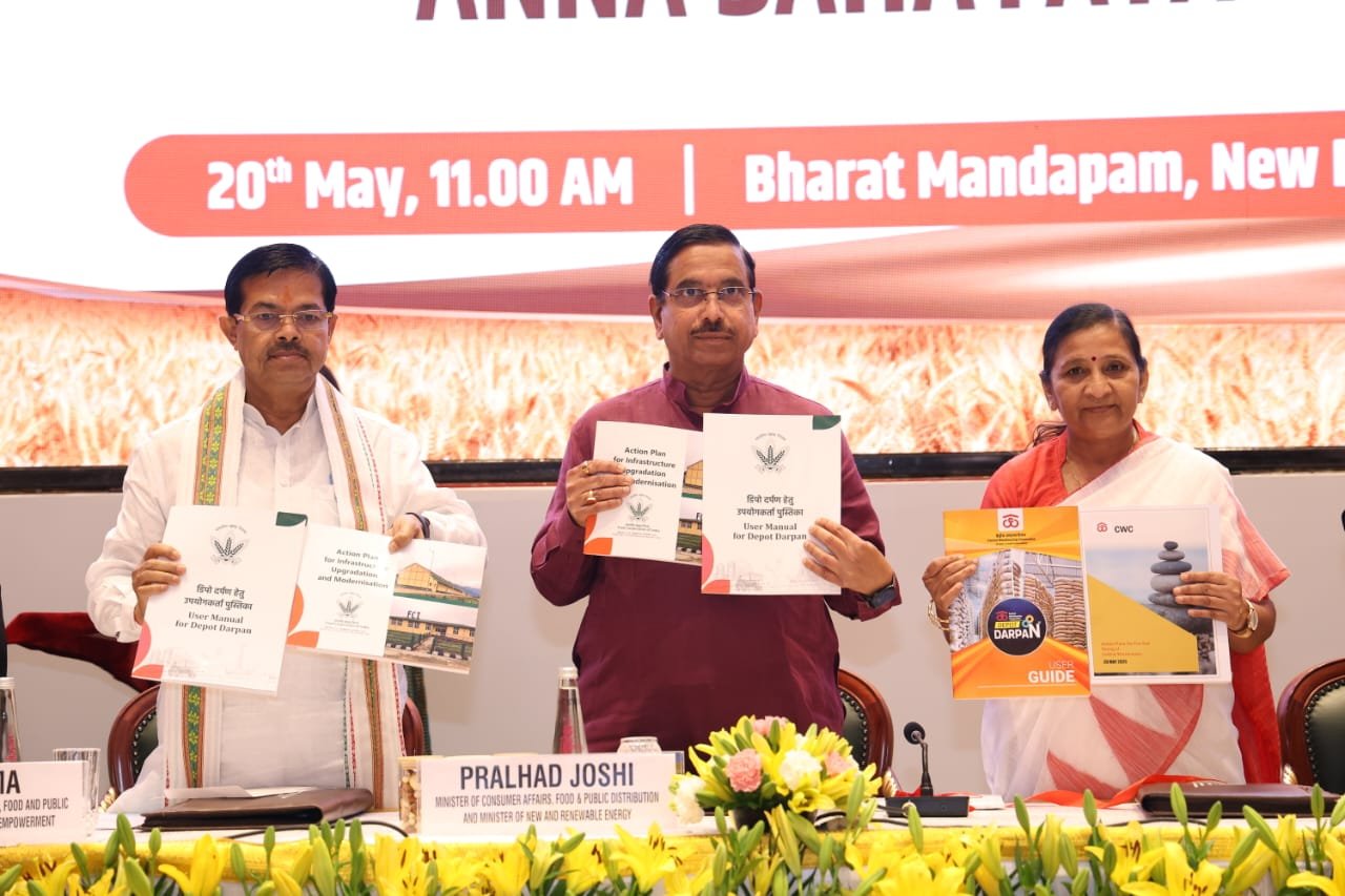Food Minister Pralhad Joshi Launches Three Key Digital Platforms to Enhance PDS Efficiency