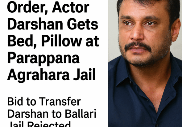 Parappana Agrahara Jail: Actor Darshan Gets Mattress and Bedsheet After Court Order, Shift to Ballari Prison Rejected