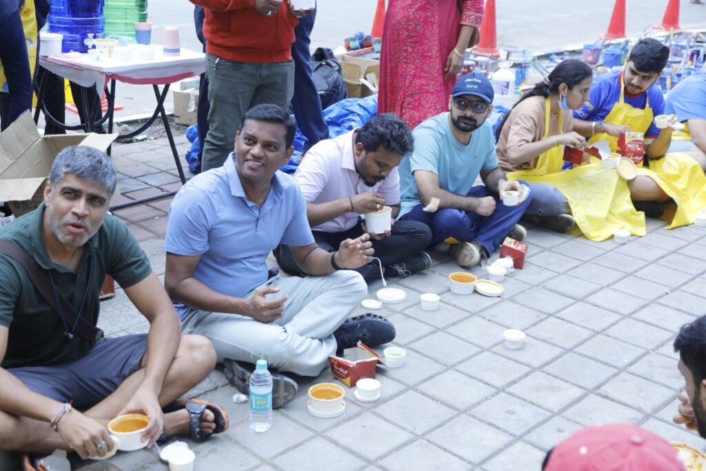 Bengaluru Central Commissioner Rajendra Chollan Leads by Example: Cleans Majestic Footpaths, Launches Model Pedestrian Path Campaign