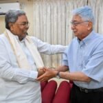 Wipro Founder Chairman Azim Premji with Karnataka Chief Minister Siddaramaiah.