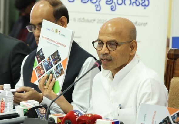 Dr. Sharanprakash Patil, Minister for Medical Education, Skill Development, Entrepreneurship & Livelihood Launches First Skill Development Policy 2025–2032