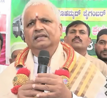 Congress MLA Sangamesh Faces Backlash Over Remark on ‘Next Birth as Muslim’, Issues Apology in Bhadravati