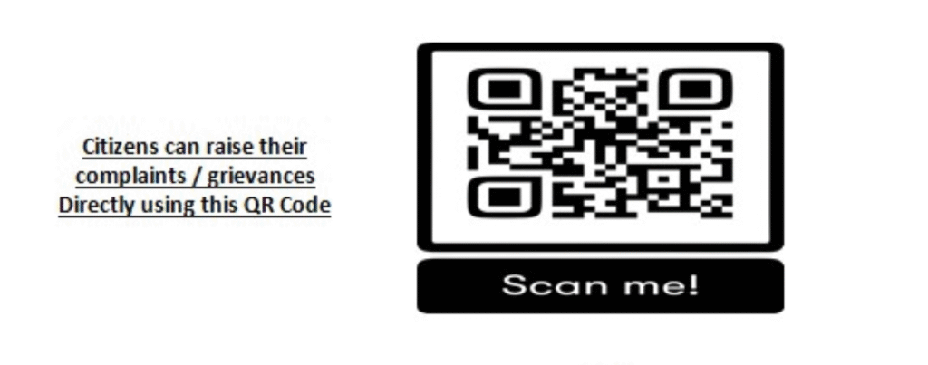 Bengaluru North Corporation QR Code for complaints