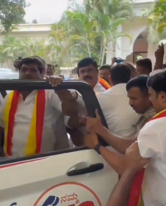 41 Karave Activists Sent to 14-Day Judicial Custody for Storming Bengaluru’s Taj West End Hotel in Hindi Imposition Protest