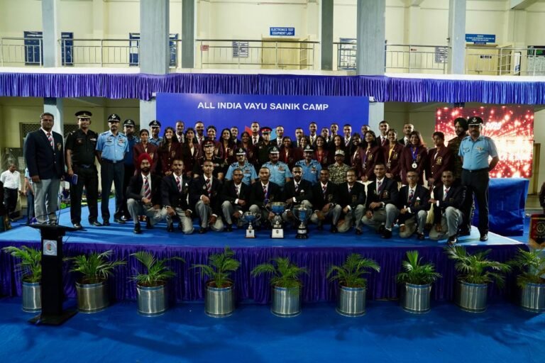 NCC Directorate Karnataka & Goa Clinches Vayu Sena Trophy at All India Vayu Sainik Camp 2025