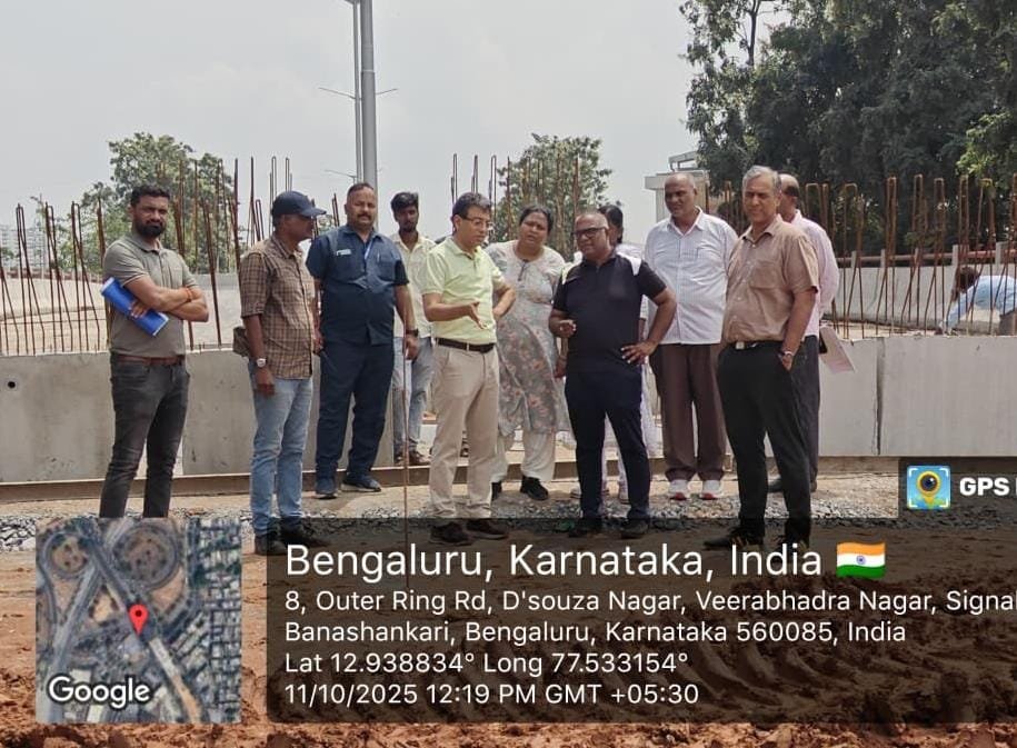 “Finish Hosakerehalli Flyover in 15 Days?” — Tushar Giri Nath’s Directive Raises Eyebrows Amid Half-Done Work and Exposed Steel Rods