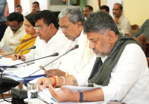 CM Siddaramaiah warns strict action over delay in land-use, NOC and fire-safety clearances — directs faster industrial approvals under SHLCC meet