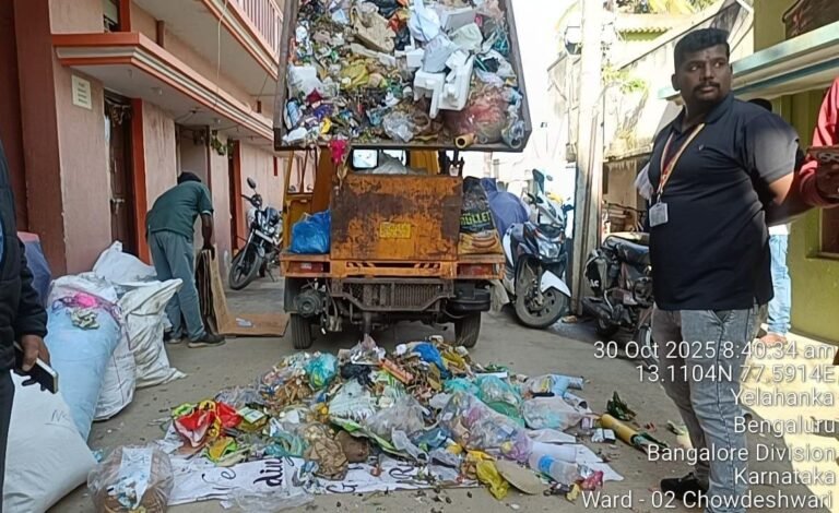 Karnataka High Court Chief Justice Must Step In: Citizens Harassed as Bengaluru Officials Dump Garbage at Doorsteps in the Name of Cleanliness 3 IMG-20251030-WA0413