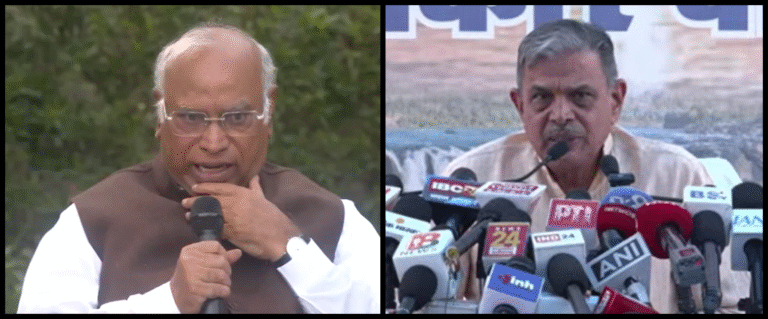 Kharge’s Ban Call on RSS Sparks National Row — Dattatreya Hosabale Dares Congress Chief to ‘Try and Ban Us’