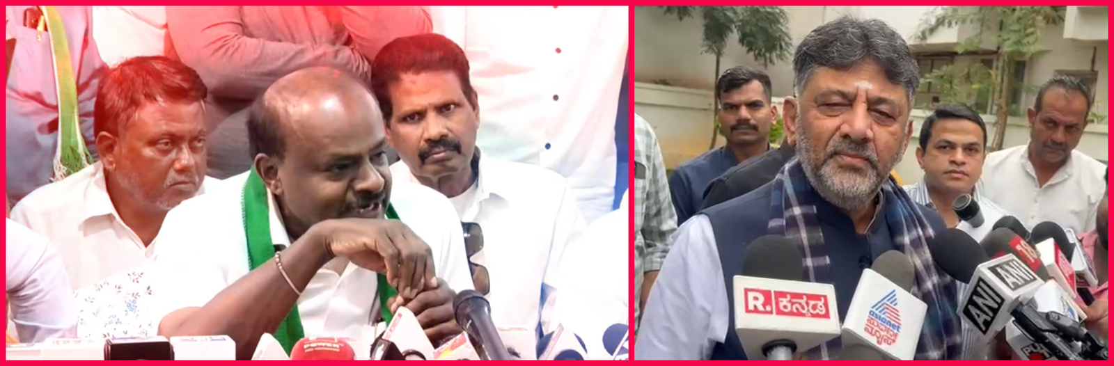 “If Swamijis Had Supported, Deve Gowda Would Have Been CM in 1977!” — HDK Hits Back as DK Shivakumar–HDK Clash Intensifies