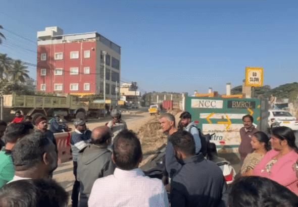 “Two Years for One Pillar?”: Krishna Byregowda Loses Patience Over Metro Phase-2B Delays During Nagawara–Bagalur Cross Inspection