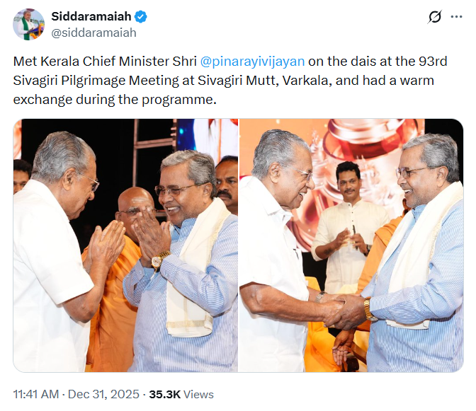 Why Didn’t CM Siddaramaiah Clarify Karnataka’s Bulldozer Action When He Met Kerala CM Pinarayi Vijayan?