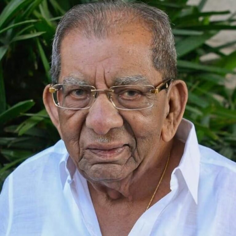 Veteran Congress Leader Shamanur Shivashankarappa Passes Away at 95, End of an Era in Karnataka Politics