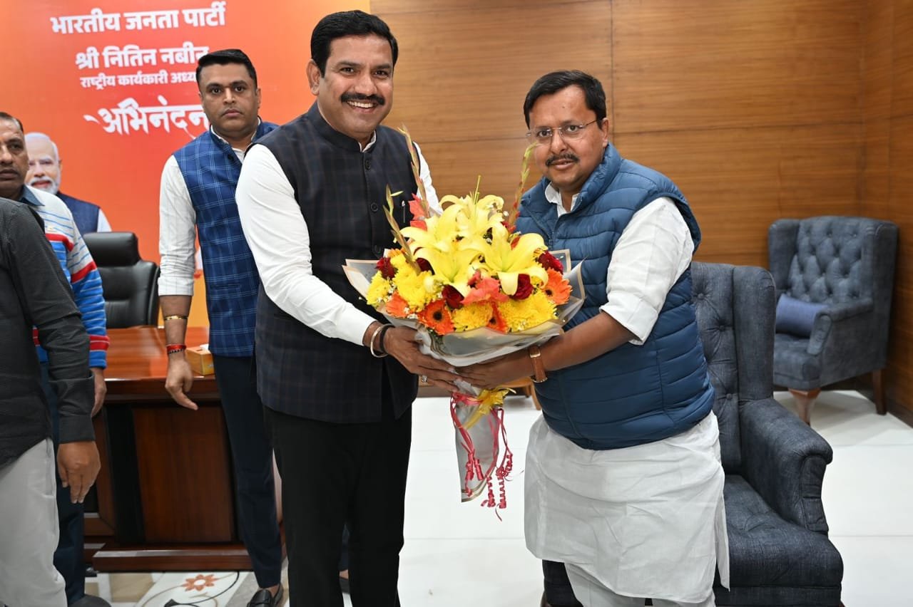 BJP Signals Youth Push as Vijayendra Congratulates New National Working President Nitin Nabin