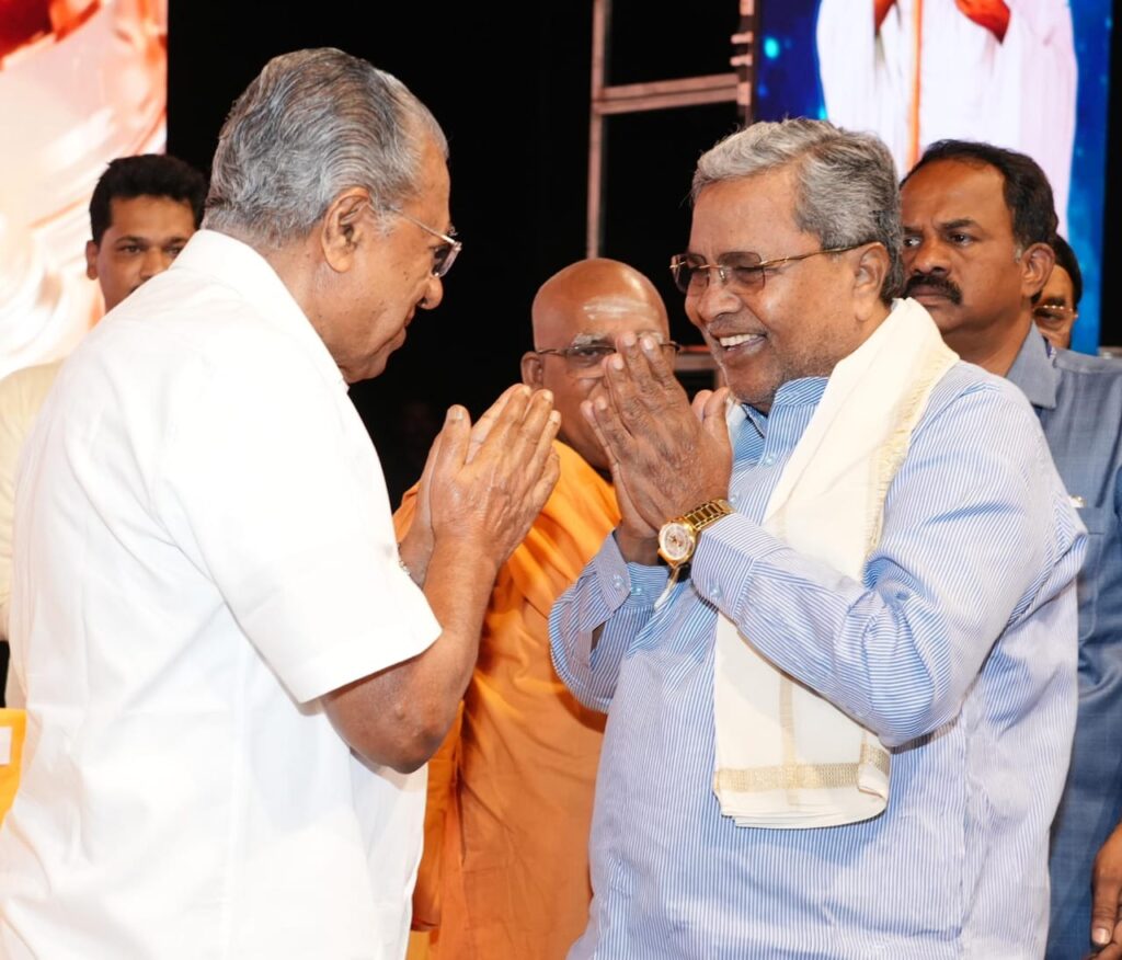 Why Didn’t CM Siddaramaiah Clarify Karnataka’s Bulldozer Action When He Met Kerala CM Pinarayi Vijayan?